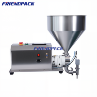 50-5000ml Semi Automatique Rotor Pompe Machine De Remplissage Haute Viscosité Boisson En Plastique Emballage Pompe Électrique Remplisseur