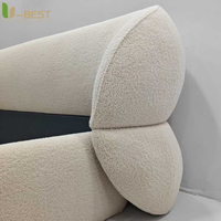 U-best Hauptschlafzimmerbett 1,8 Meter Rotes Netz Prinzessinnen-Hochzeitsstil Massivholzrahmen Luxuriöses Rundbett für Zuhause und Hotels