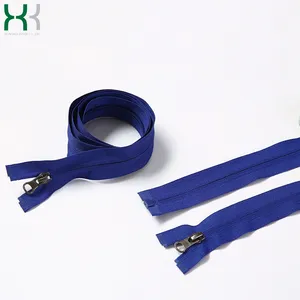 Factory Price Sale No.7 Open End Type Nylon Reversed Zipper For Dress