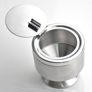 FREE SAMPLE Stainless Steel Ashtray With Lid Car Cigarette Ashtray