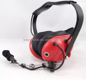 Auriculares con cancelación de ruido y micrófono <span class=keywords><strong>Boom</strong></span> estilo gancho para la oreja bidireccional para Radio Walkie Talkie - Product Image 6