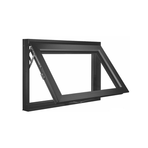 Marco de aleación de aluminio norteamericano <span class=keywords><strong>Ventanas</strong></span> y puertas de toldo de aluminio de doble acristalamiento templado simple - Product Image 2
