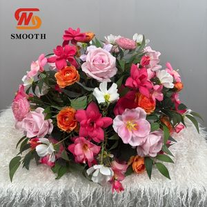 Décoration de cérémonie de mariage printemps-été, centre de table floral artificiel coloré - Product Image 6