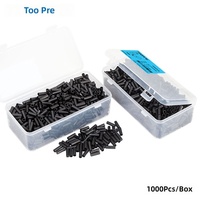 TOOPRE Embouts de câble en plastique étanches et anti-poussière pour vélos de montagne et de route, pour levier de vitesses/frein, embouts de câble 4/5 mm, protection anti-poussière pour tube extérieur