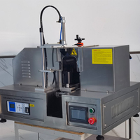 Machine de scellage de tubes semi-automatique pneumatique à ultrasons pour tubes en plastique, cosmétiques, boissons, emballages alimentaires, facile à utiliser, haute performance