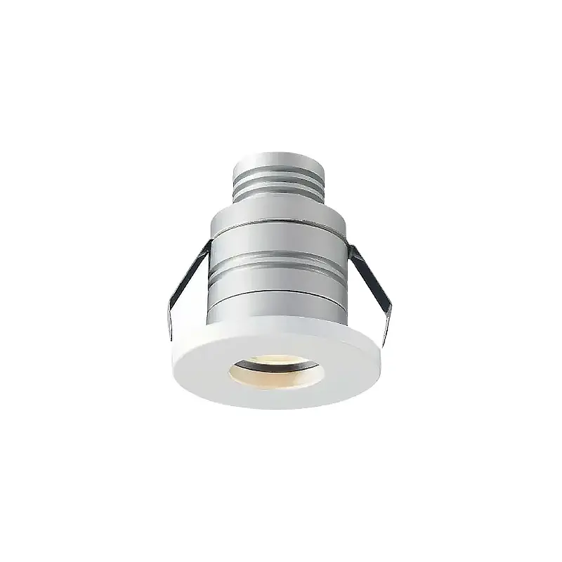 Stile europeo 3W lampada a LED in alluminio ritagliato 30mm Display IP65 vetrina negozio di gioielli piccolo soffitto Mini LED luce Spot