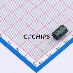 100UF50VF120GF ตัวเก็บประจุอลูมิเนียมอิเล็กโทรไลติกผ่านรู D8xL12mm 100uF 20% 50V 550mA-100kHz - Product Image 2