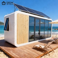 Cabine Apple Tiny, maison modulaire préfabriquée, villa, complexe hôtelier, glamping, lodge de jardin, cabine, unité de vie en plein air, retraite écologique, camping