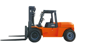 מלגזה דיזל חזקה 10 טון, הנעה הידראולית 4X4, ישירות מהמפעל בסין. שימוש פנימי/חיצוני. מחיר. - Product Image 3