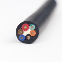 Cable de Cadena Portacables Blindado de Alta Calidad y Resistencia LIBIN NBR-JTVP 6x2.5 con Conductor de Cobre y Aislamiento de PVC para Elevación, -40°C~+105°C