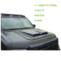 Nouvelle couverture de capot de voiture de Performance de pièces de carrosserie automatiques pour Jetour T2 Traveller ABS noir mat ajustement parfait