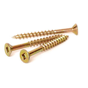 Tornillos Autorroscantes de Alta Resistencia, Color Amarillo, Zincados, <span class=keywords><strong>para</strong></span> Tablero de Aglomerado, Tornillos de Corte <span class=keywords><strong>para</strong></span> <span class=keywords><strong>Madera</strong></span> - Product Image 5