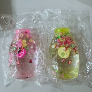 Glitter Filled Fruit Drift Bottle Squeeze <b>Toy</b> Slow Rebound Sensory Fidget for Stress Relief and Creative <b>Desk</b> Decor - Product Image 5