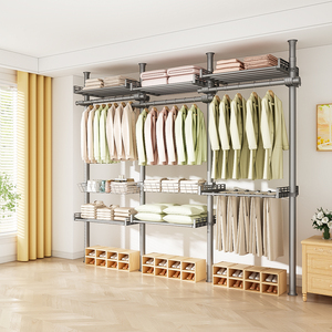 Armoires de rangement pliables en acier métallique avec revêtement antirouille YIJIALE pour système de <span class=keywords><strong>dressing</strong></span> - Product Image 1