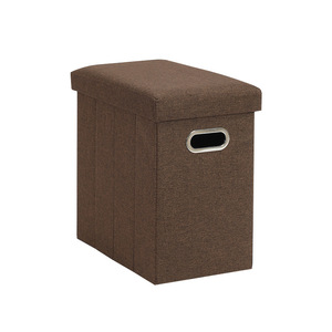 Custom <b>Storage</b> <b>Stool</b> With Lid Foldable Home Ottoman For Clothes Toys 3kg Mdf Material X-6 - Product Image 4