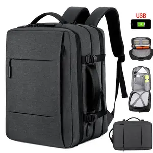 Reise rucksack große Kapazität Erweiterbare USB-Aufladung Diebstahls icherung Smart Business Laptop Bagpack Business Arket Rucksack