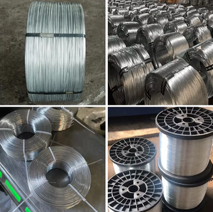 Alambre de hierro <span class=keywords><strong>galvanizado</strong></span> por inmersión en caliente 5mm BWG 21 <span class=keywords><strong>20</strong></span> 8 25kg 18g Alambres galvanizados Loop Tie Wire con servicios de soldadura de corte de China - Product Image 3