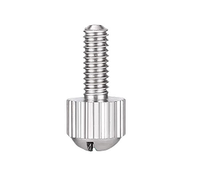 Vis à tête ronde nickelée Phillips, sur mesure, pour châssis d'ordinateur, panneau, vis moletée M3 M4, fabrication OEM