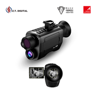Lampe torche tactique montable sur casque Gen 2/3, 58MP, écran rabattable de 2,4 pouces, boutons rétroéclairés, étanche IP65, vision nocturne pour la chasse