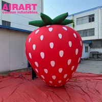 Jouet de fruit de raisin géant gonflable réaliste, modèle de raisin gonflable de décoration suspendue pour la publicité d'exposition de légumes