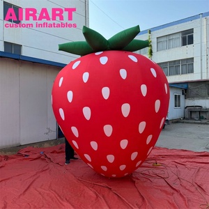 Juguete de fruta de uva gigante inflable realista, modelo de uva inflable de decoración colgante para publicidad de exposición de verduras - Product Image 5