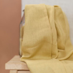 100% algodón peinado orgánico tejido ecológico ligero tela de doble capa suave transpirable liso teñido 40S hilo ropa de cama niñas - Product Image 6