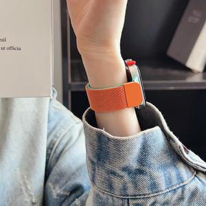 Bracelet de montre en métal magnétique à boucle dégradée élégante de style milanais pour <span class=keywords><strong>Huawei</strong></span> Watch Fit 4 Pro Fit 4 Fit 3, sangle réglable - Product Image 6