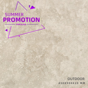 ¡Promoción! Travertine-Baldosas de cuerpo completo, aspecto de piedra Natural, 450x900x20mm, pavimentadora de porcelana, Exterior, antideslizante para suelos - Product Image 3