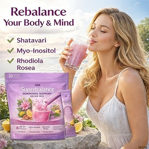 Superbalance, Mezcla de Bebida en Polvo para el Equilibrio Hormonal, Apoya el Estado de Ánimo, la Energía y la Vitalidad, 20 Prácticos Sobres para Viaje - Product Image 4