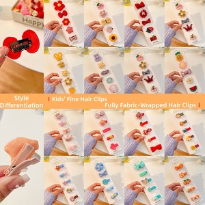 5 قطع من مشابك الشعر الصيفية الصديقة للبيئة للحيوانات الأليفة بتصميم مطبوع على شكل كلاب وقطط ودب تيدي - Product Image 2