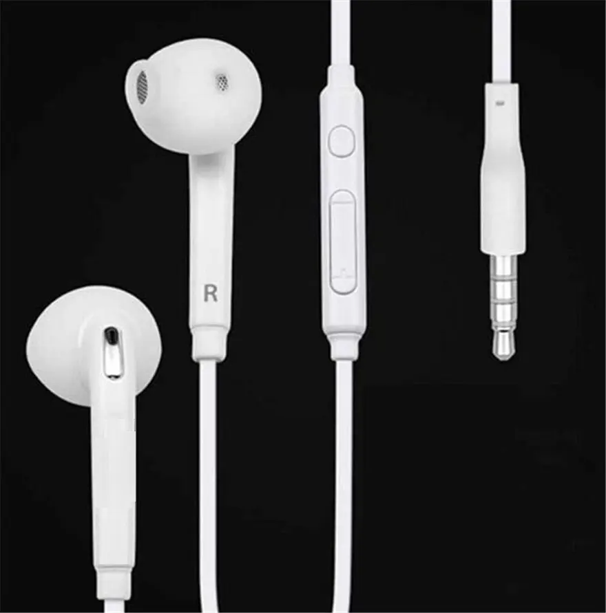 3.5mm Stereo Handsfree In-Ear in Ear Earphone Headset with Mic VOL volume control For Samsung GALAXY S4 S9 S8 PLUS Note 8 5