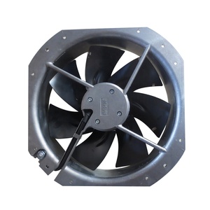 ebm-papst W2E250-HJ28-01 AC axial fan for HVAC ventilation and cooling systems high airflow durable low noise - Product Image 2