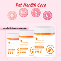 Complément alimentaire pour animaux de compagnie riche en protéines, poudre de lactoferrine pour la croissance des chiots et des chatons, soin quotidien stimulant l'immunité avec taurine et probiotiques