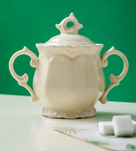 The Manufacturer Promotes European Style Simple Relief Ceramic Coffee Set Afternoon Tea Set - Product Image 4