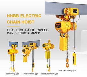 Palans de construction de type I pour machines de levage, liste de <span class=keywords><strong>prix</strong></span>, palans électriques à béton avec chaîne, grue électrique - Product Image 6
