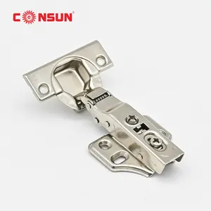 Furniture Hardware Accessories Manufacturer Hydraulic Soft Close Adjustable Kitchen Wooden Cabinet Door Hinges