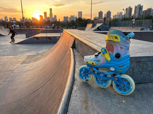<span class=keywords><strong>Patines</strong></span> en Línea para Niños YSMLE, <span class=keywords><strong>Patines</strong></span> Profesionales para Principiantes, Ajustables, de <span class=keywords><strong>3</strong></span> <span class=keywords><strong>Ruedas</strong></span> - Product Image 6