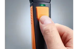 Anémomètre sans fil portable Testo 410-i à ailette, mesureur de débit d'air, détecteur de vitesse du vent (m/s) et de volume TESTO410-i - Product Image 2