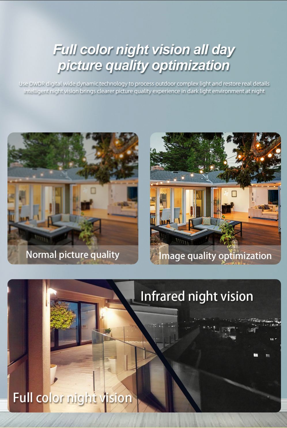 TUYA 3MP WIFI Battery 3W Solar Panel 5200mAh Battery PIR Human Detection Alarm Security Waterproof Camera for Indoor Outdoor · image 6