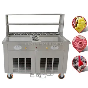 HENTO Factory Direct Supply Braten Sie Eismaschine/Pan Fried Ice Cream Machine / Fried Ice Cream Machine