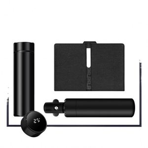 Set de Regalo Corporativo Ejecutivo VIP de Lujo para Médicos, con Logotipo Personalizado, Libreta de Cuero PU A5, Tarjetero y Bolígrafo 4 en 1 - Product Image 3