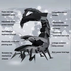 <span class=keywords><strong>Cluvens</strong></span> chaise de bureau ergonomique entièrement inclinable poste de travail PC cockpit zéro gravité poste de travail chaise <span class=keywords><strong>Scorpion</strong></span> chaise <span class=keywords><strong>Cluvens</strong></span> - Product Image 2