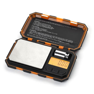 Portátil 200g/0.01g 20g/0.001g Mini Escala de Bolso Alimentos Jóias Erva Choque Caso À Prova de Energia Cabo Baterias Ouro Detecção - Product Image 2