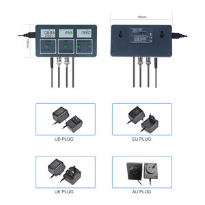Tuya Wi-Fi สมาร์ทจอแสดงผลดิจิตอลเครื่องวัดค่า <span class=keywords><strong>pH</strong></span> และเครื่องวัดความเค็ม8-in-1บันทึกข้อมูลสำหรับสวนพืชไฮโดรโปนิกส์ปรับแต่งได้ - Product Image 3