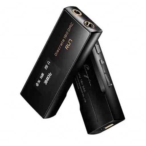 Ca-yin RU7 Discrete 1-Bit DAC Dongle Amplifier Customized Leather Case Full Balanced Resistor Networks Communication Networking