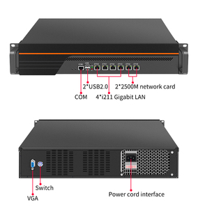 Chasis/Caja 2U C236 H170 I211 I226 LGA1151 I3-6100 I5-6400 I7-<span class=keywords><strong>6700</strong></span> Barebone para Gateway/Router, Hardware con 8 Puertos LAN y Firewall PfSense - Product Image 3