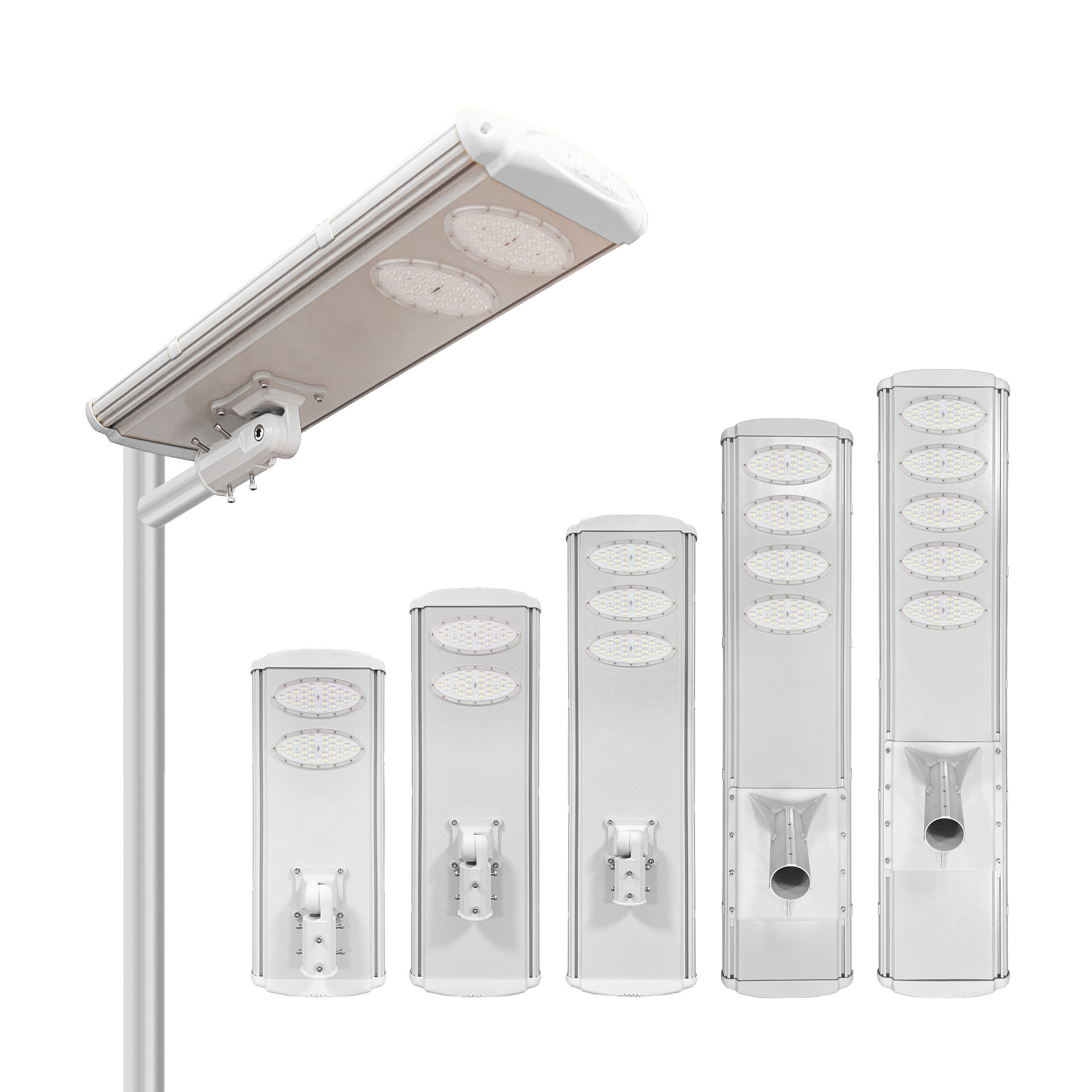 IP65 Solar LED Street Lights Ultra-bright High-power CE Certified Manual Control Road Lighting 36V 3-Year Warranty