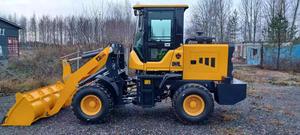 Usine directe nouvelle mini 4x4 3Ton chargeuse sur pneus HW930 5 tonnes moteur nominal 1 an de garantie PLC avant pompe à godet engrenage de boîte de vitesses - Product Image 3