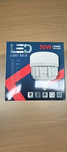 Bombilla LED con Base E27 T140 50W SMD, Cuerpo de Plástico, CA 110V-265V, Control de Interruptor Manual - Product Image 3