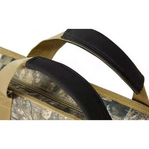 Échantillon gratuit : sac de transport rembourré pour arme à feu, en polyester 900D et PVC, protection intégrée, tactique, chasse. - Product Image 4